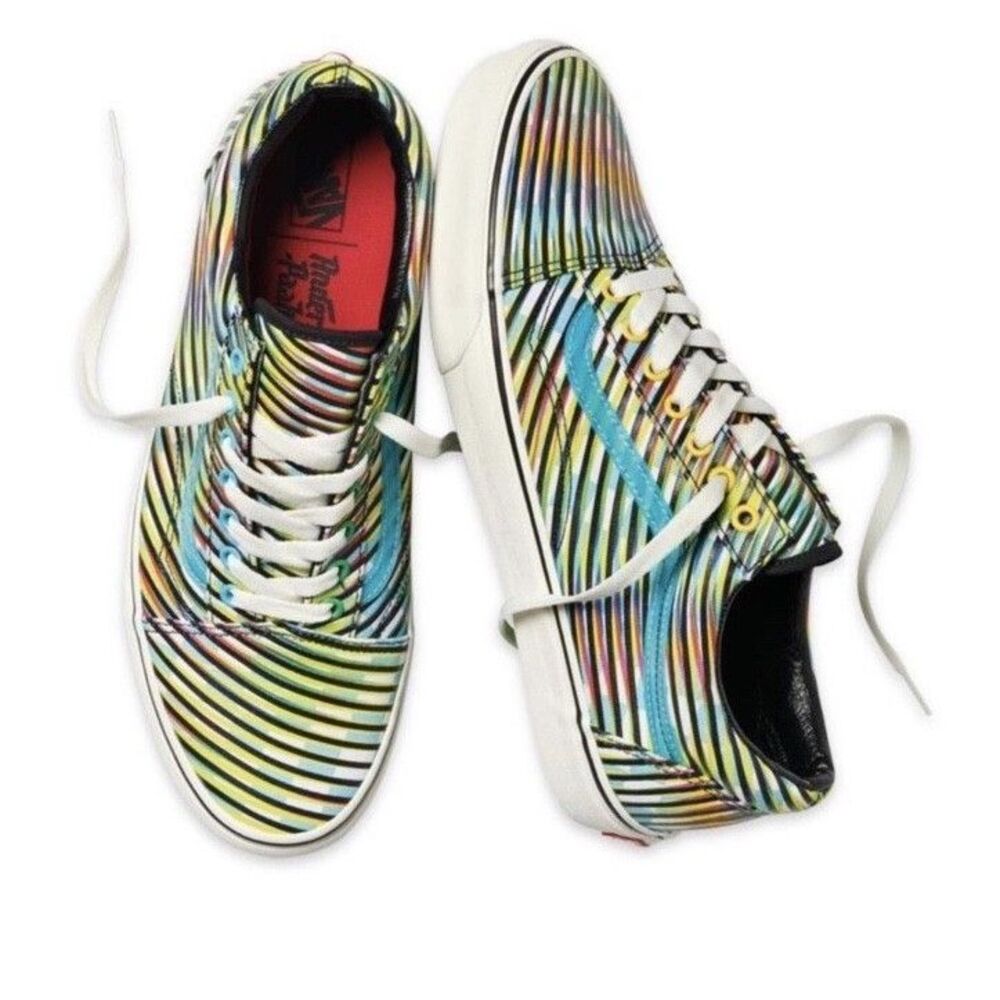 NWOB Vans Old Skool DX Anderson Paak Venice Sneakers with Dust Bag Women Size 6 - Picture 7 of 8